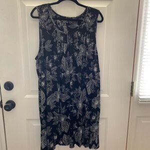 Floral Sleeveless Ladies gown/ house dress